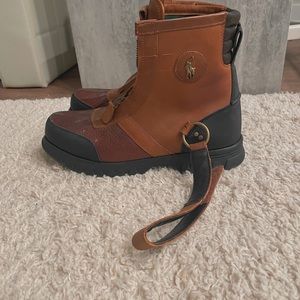Men’s Brown Polo Boots Size 11